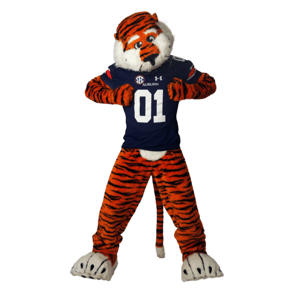 aubie the tiger cutout